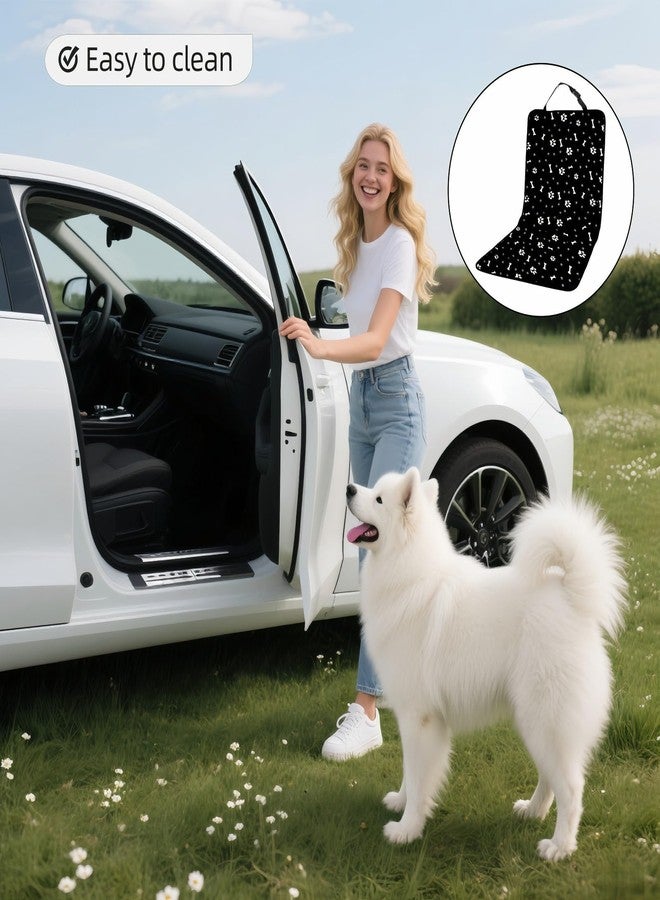 BUBBLE-FLY Waterproof Pet Car Seat Cover for Dogs&Cats,Non-Slip Oxford Fabric Hammock,Easy Clean Travel Mat for Front & Back Seat, Adjustable Buckle Design,19.29x17.3 Inch,Heavy Duty Dog Car Seat Protector - Image 5